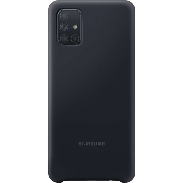 Samsung Ef-Pa715Tbegeu Samsung Silicone Cover Galaxy A71 Black
