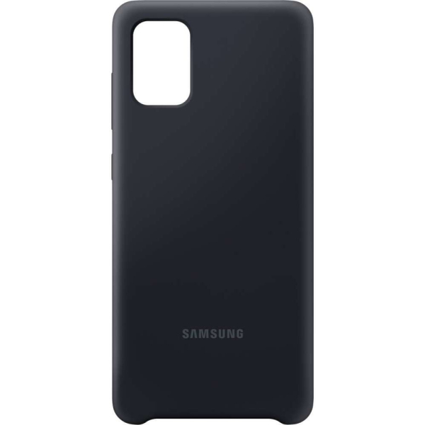 Samsung Ef-Pa715Tbegeu Samsung Silicone Cover Galaxy A71 Black - Afbeelding 2
