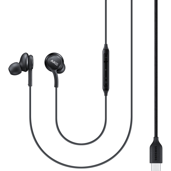 Samsung Eo-Ic100Bbegeu Samsung In-Ear Tuned By Akg Usb-C Stereo Headset Black