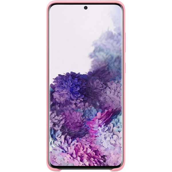 Samsung Ef-Pg985Tpegeu Samsung Silicone Cover Galaxy S20+/S20+ 5G Pink - Afbeelding 2