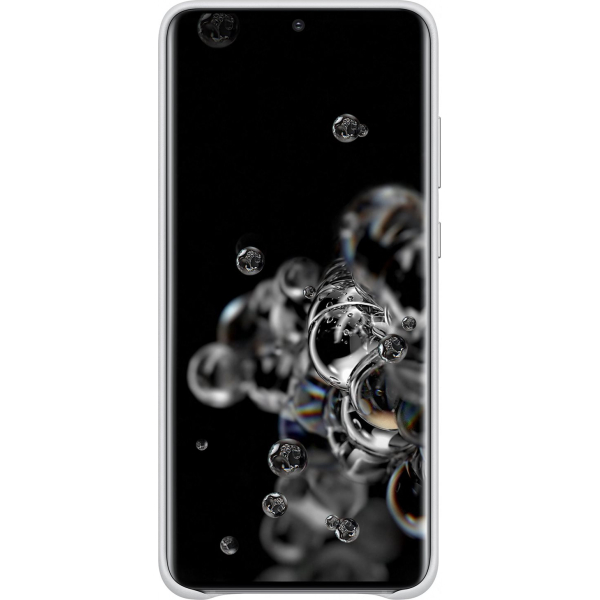 Samsung Ef-Vg988Lsegeu Samsung Leather Cover Galaxy S20 Ultra/S20 Ultra 5G Light Grey - Afbeelding 2