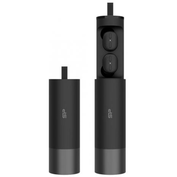 Silicon Power Bp81 Silicon Power Tws Bluetooth Stereo Earbuds Black - Afbeelding 2