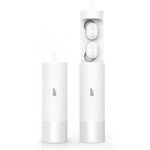 Silicon Power Bp81 Silicon Power Tws Bluetooth Stereo Earbuds White - Afbeelding 2