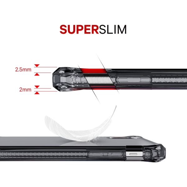 Itskins Level 2 Spectrumclear For Samsung Galaxy A41 Black - Afbeelding 8