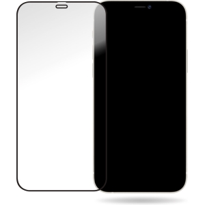Mobilize Glass Screen Protector - Black Frame - Apple Iphone 12/12 Pro