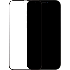 Mobilize Edge-To-Edge Glass Screen Protector Apple Iphone 12 Pro Max Black Full Glue