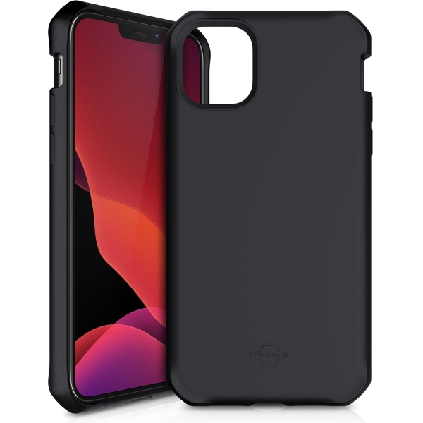 Itskins Level 2 Spectrumsolid For Apple Iphone 12/12 Pro Plain Black - Afbeelding 2
