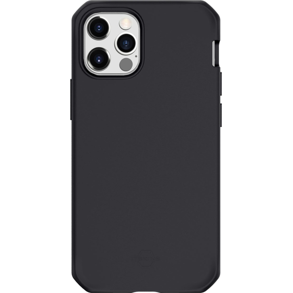 Itskins Level 2 Spectrumsolid For Apple Iphone 12 Pro Max Plain Black - Afbeelding 7