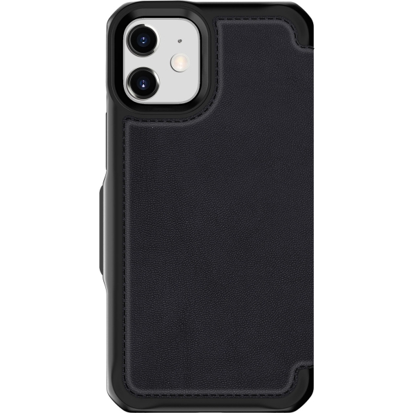 Itskins Level 2 Hybridfolio Leather For Apple Iphone 12 Mini Pure Black - Afbeelding 7