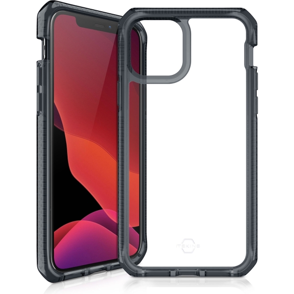 Itskins Level 3 Supremeclear For Apple Iphone 12 Mini Smoke/Transparent - Afbeelding 2
