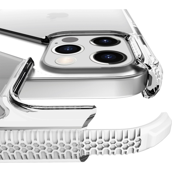 Itskins Level 3 Supremeclear For Apple Iphone 12 Pro Max White/Transparent - Afbeelding 3