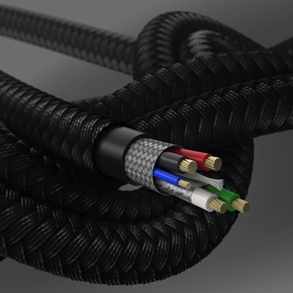 Otterbox Nylon Braided Charge/Sync Cable Usb-C To Usb-C 3M Black - Afbeelding 4
