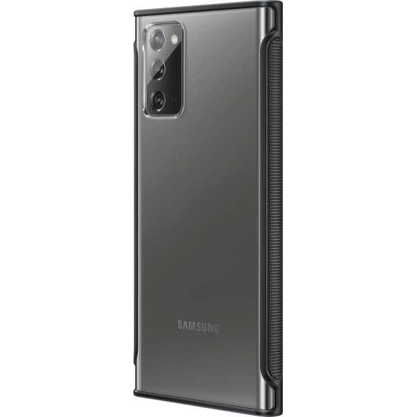 Samsung Ef-Gn980Cbegeu Samsung Clear Protective Cover Galaxy Note20/Note20 5G Black - Afbeelding 5