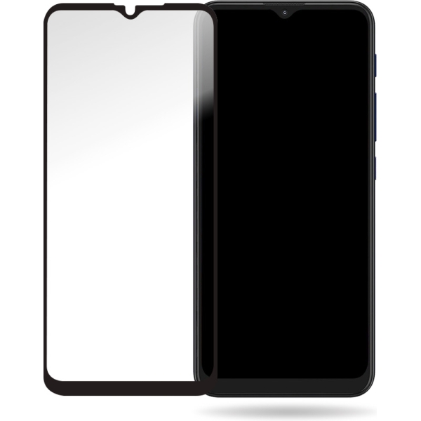 Mobilize Glass Screen Protector - Black Frame - Motorola Moto E7 Plus/Moto G9 Play