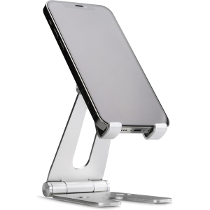 Xccess Foldable Aluminium Phone Holder Silver