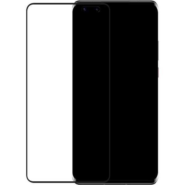 Mobilize Edge-To-Edge Glass Screen Protector Huawei Mate 40 Pro Black Edge Glue