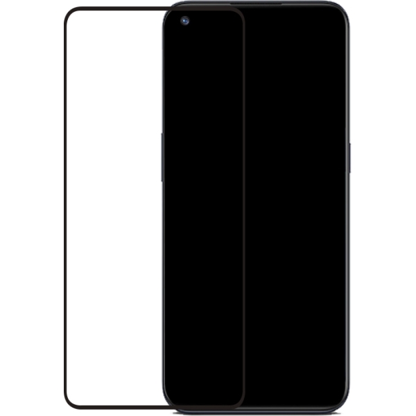 Mobilize Edge-To-Edge Glass Screen Protector Oneplus Nord N100/Ce 2 Lite 5G Black Edge Glue