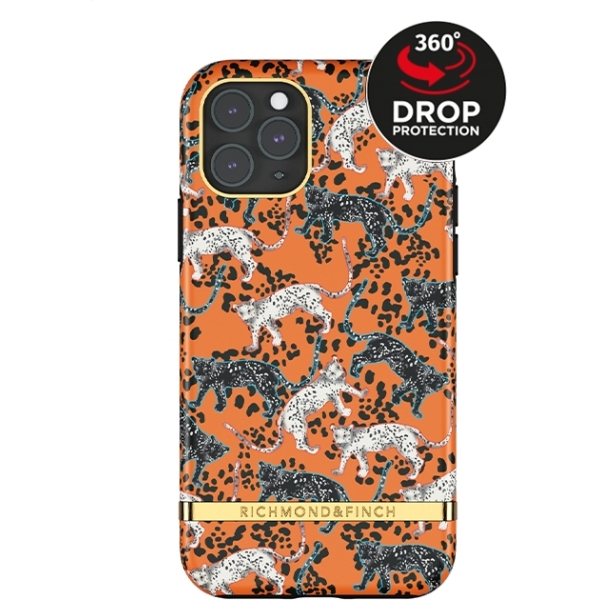 Richmond & Finch Freedom Series Apple Iphone 11 Pro Orange Leopard