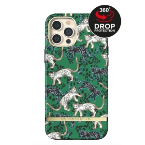 Richmond & Finch Freedom Series One-Piece Apple Iphone 12 Pro Max Green Leopard