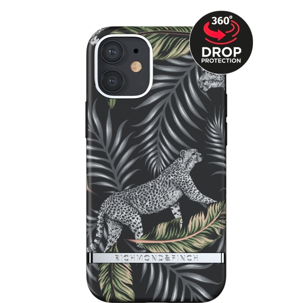 Richmond & Finch Freedom Series One-Piece Apple Iphone 12 Mini Silver Jungle