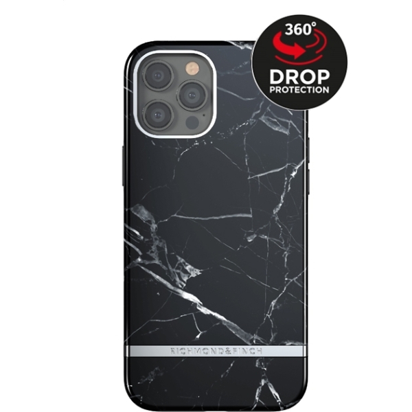 Richmond & Finch Freedom Series One-Piece Apple Iphone 12 Pro Max Black Marble
