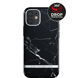 Richmond & Finch Freedom Series One-Piece Apple Iphone 12 Mini Black Marble