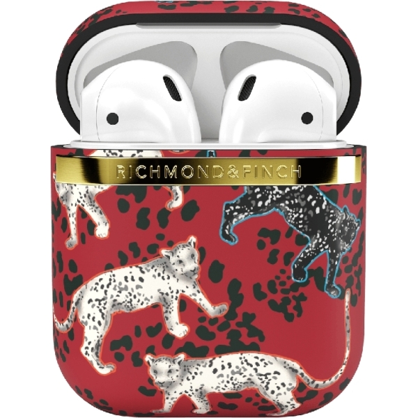 Richmond & Finch Freedom Series Apple Airpod Samba Red Leopard