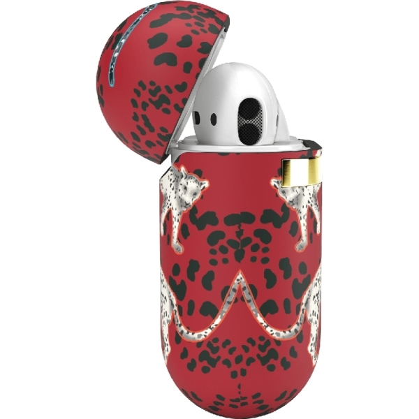 Richmond & Finch Freedom Series Apple Airpod Samba Red Leopard - Afbeelding 2