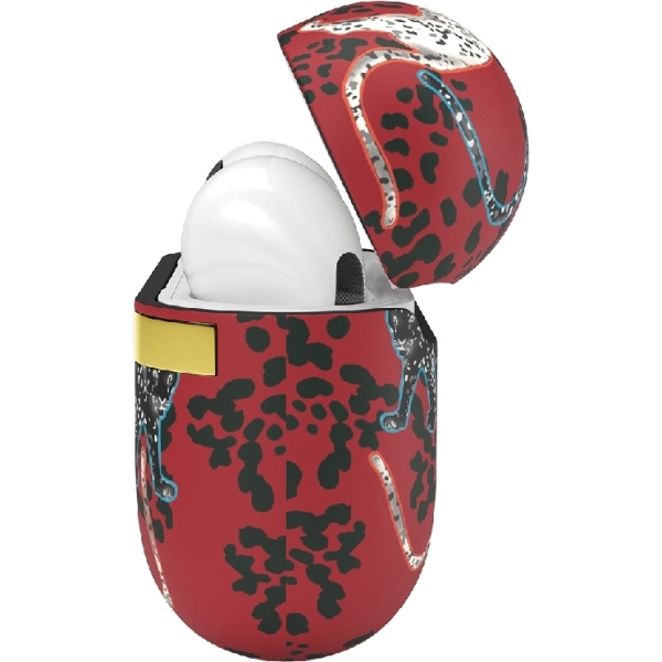 Richmond & Finch Freedom Series Apple Airpod Samba Red Leopard - Afbeelding 4