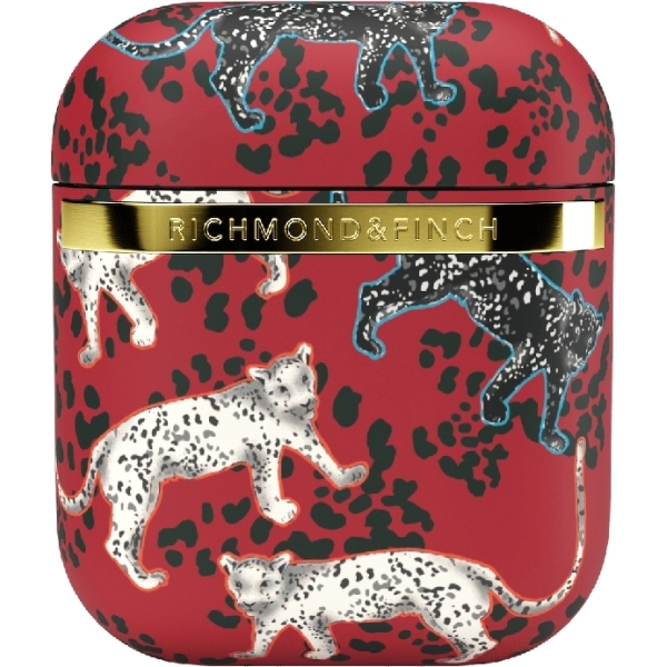 Richmond & Finch Freedom Series Apple Airpod Samba Red Leopard - Afbeelding 5
