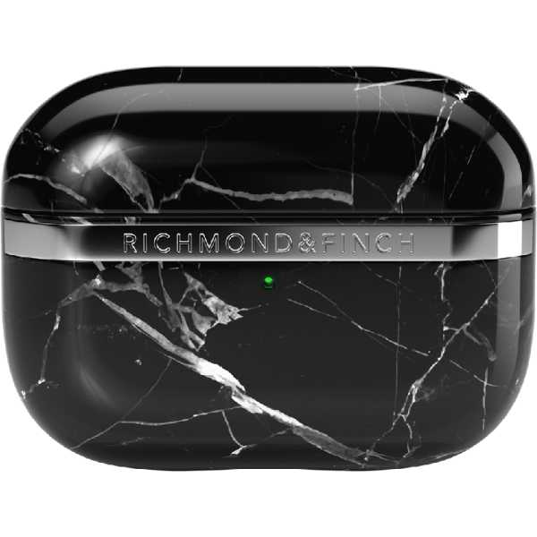 Richmond & Finch Freedom Series Apple Airpod Pro Black Marble/Silver - Afbeelding 2