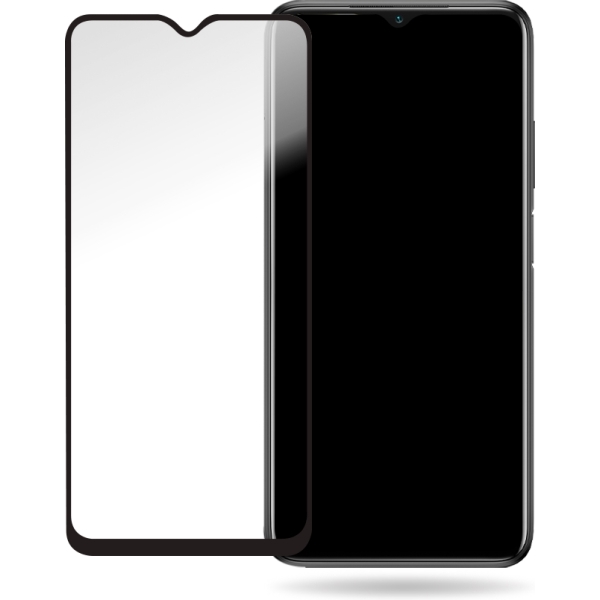 Mobilize Glass Screen Protector - Black Frame - Xiaomi Poco M3