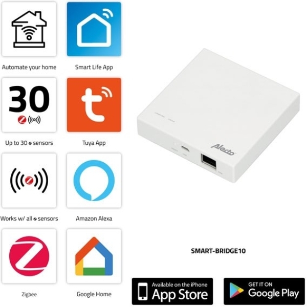 Alecto Smart Zigbee Bridge White - Afbeelding 3