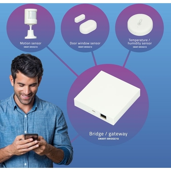 Alecto Smart Zigbee Bridge White - Afbeelding 5