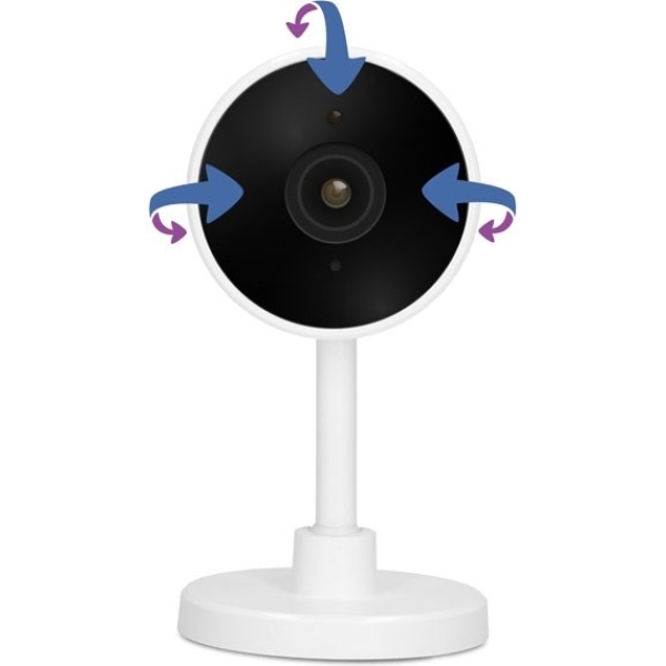 Alecto Smart Wifi Ip Camera White - Afbeelding 2