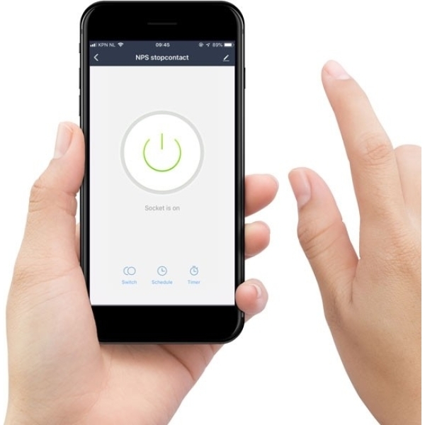 Alecto Smart Wifi Power Socket 16A White - Afbeelding 3