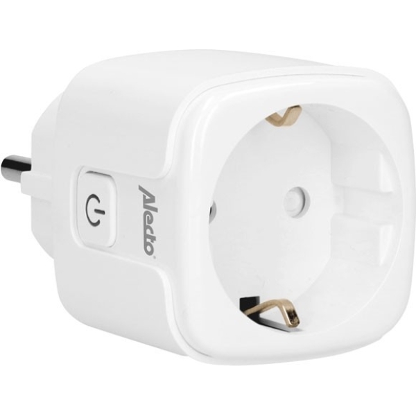 Alecto Smart Wifi Power Socket + Power Meter White