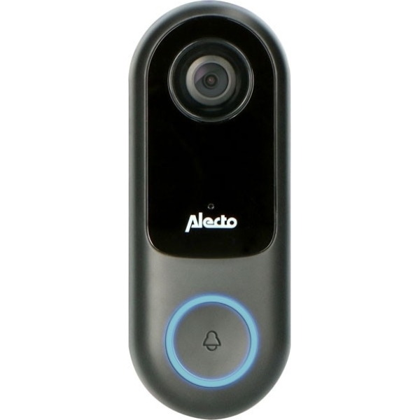 Alecto Smart Wifi Doorbell With Camera Black - Afbeelding 2