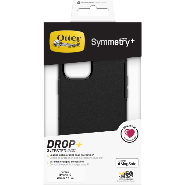 Otterbox Symmetry+ Case Apple Iphone 12/12 Pro Black - Afbeelding 14