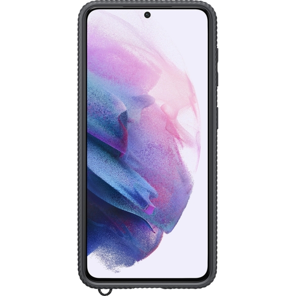Samsung Ef-Gg991Cbegww Samsung Clear Protective Cover Galaxy S21 Black - Afbeelding 2