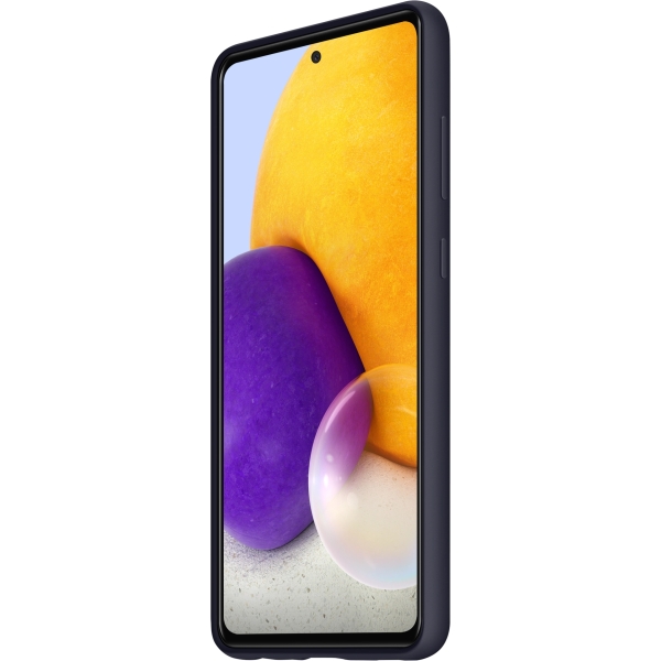 Samsung Ef-Pa725Tbegww Samsung Silicone Cover Galaxy A72 4G Black - Afbeelding 6