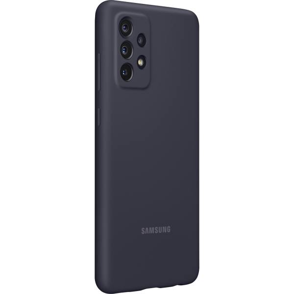 Samsung Ef-Pa725Tbegww Samsung Silicone Cover Galaxy A72 4G Black - Afbeelding 7