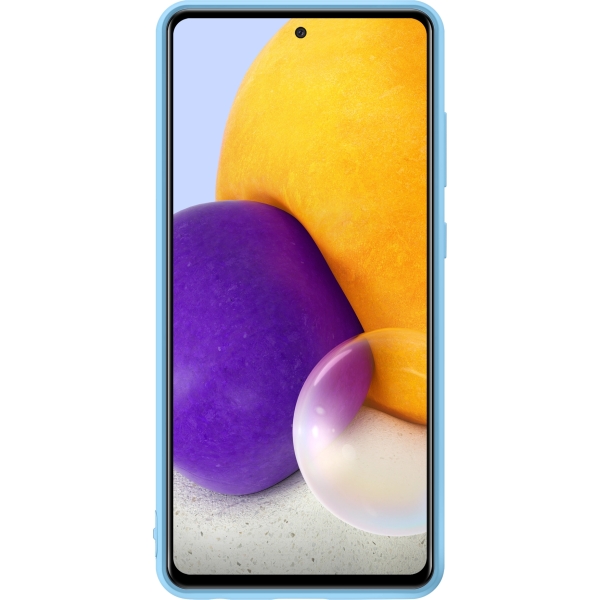 Samsung Ef-Pa725Tlegww Samsung Silicone Cover Galaxy A72 4G Blue - Afbeelding 2
