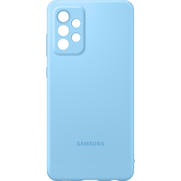 Samsung Ef-Pa725Tlegww Samsung Silicone Cover Galaxy A72 4G Blue - Afbeelding 3