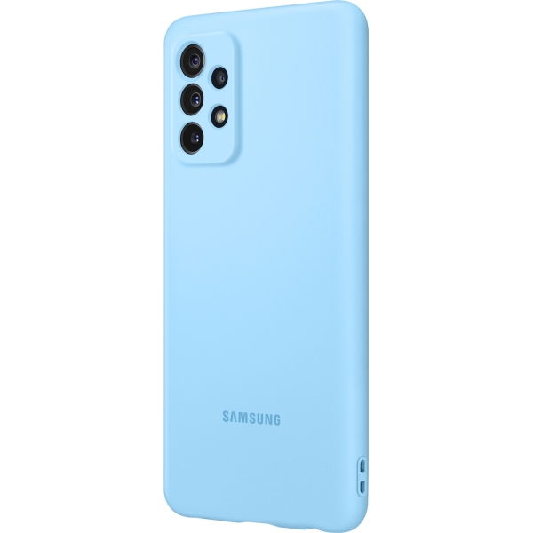 Samsung Ef-Pa725Tlegww Samsung Silicone Cover Galaxy A72 4G Blue - Afbeelding 5