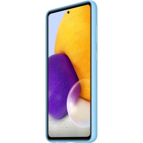 Samsung Ef-Pa725Tlegww Samsung Silicone Cover Galaxy A72 4G Blue - Afbeelding 6