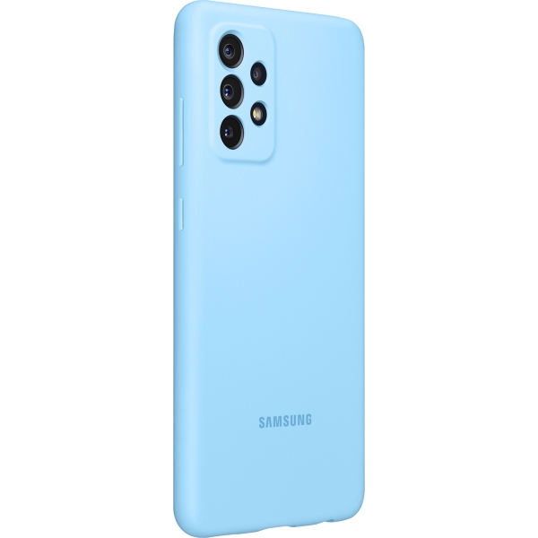 Samsung Ef-Pa725Tlegww Samsung Silicone Cover Galaxy A72 4G Blue - Afbeelding 7