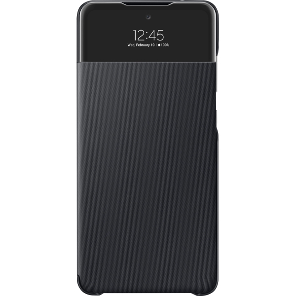 Samsung Ef-Ea725Pbegee Samsung Smart S View Cover Galaxy A72 4G Black