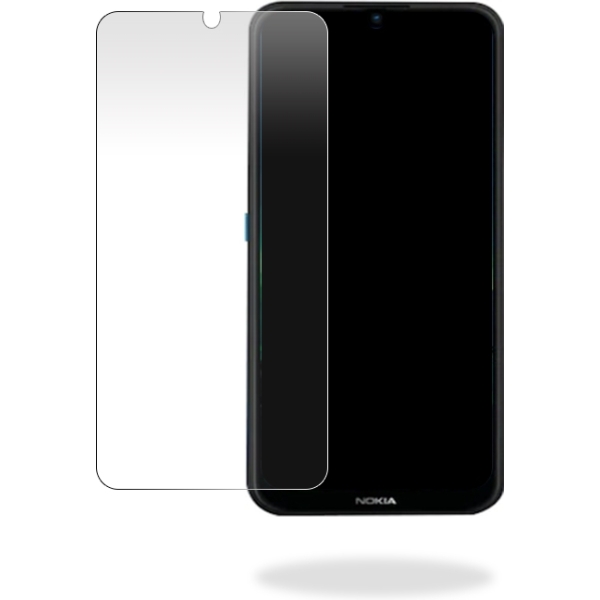 Mobilize Glass Screen Protector - Black Frame - Nokia 1.4