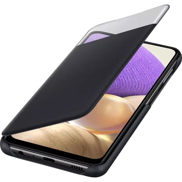Samsung Ef-Ea325Pbegee Samsung Smart S View Cover Galaxy A32 Black - Afbeelding 4